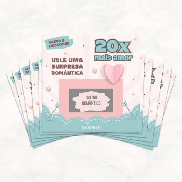 pack raspadinhas do amor para namorados