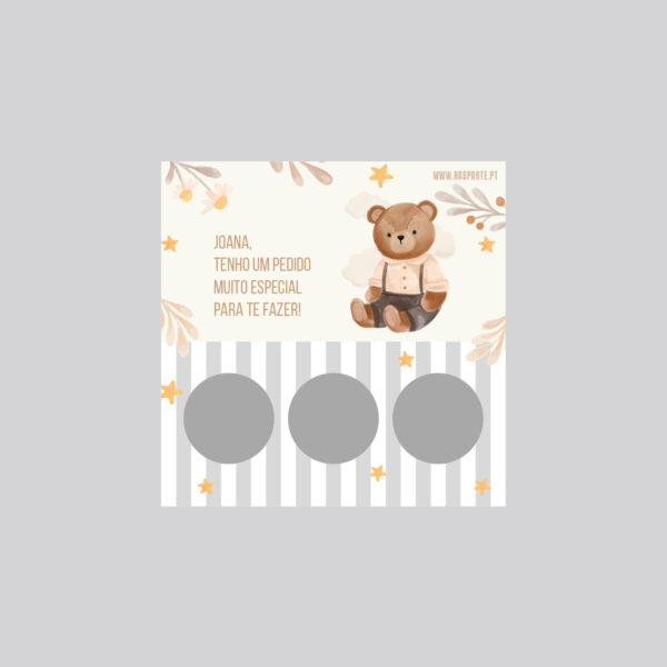 raspadinha convite padrinhos
