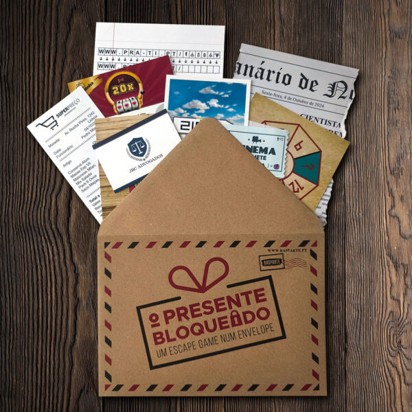 escape game em envelope