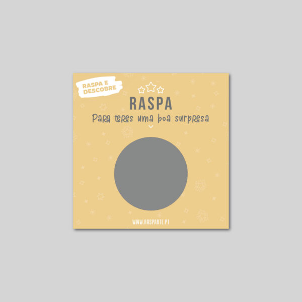 raspadinha anúncio de gravidez