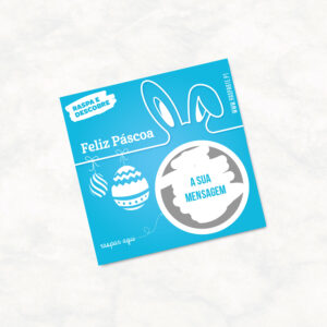 Cartão de Raspar - Feliz Páscoa