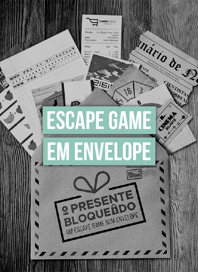 ESCAPE GAME EM ENVELOPE